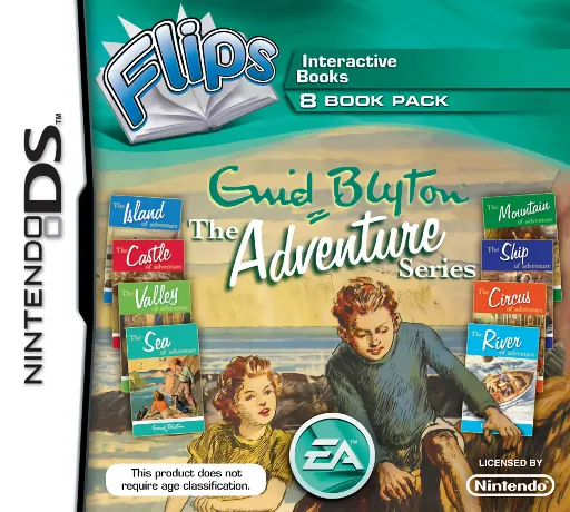 Flips 8 Book Pack - Enid Blyton - The Adventure Series (Europe)